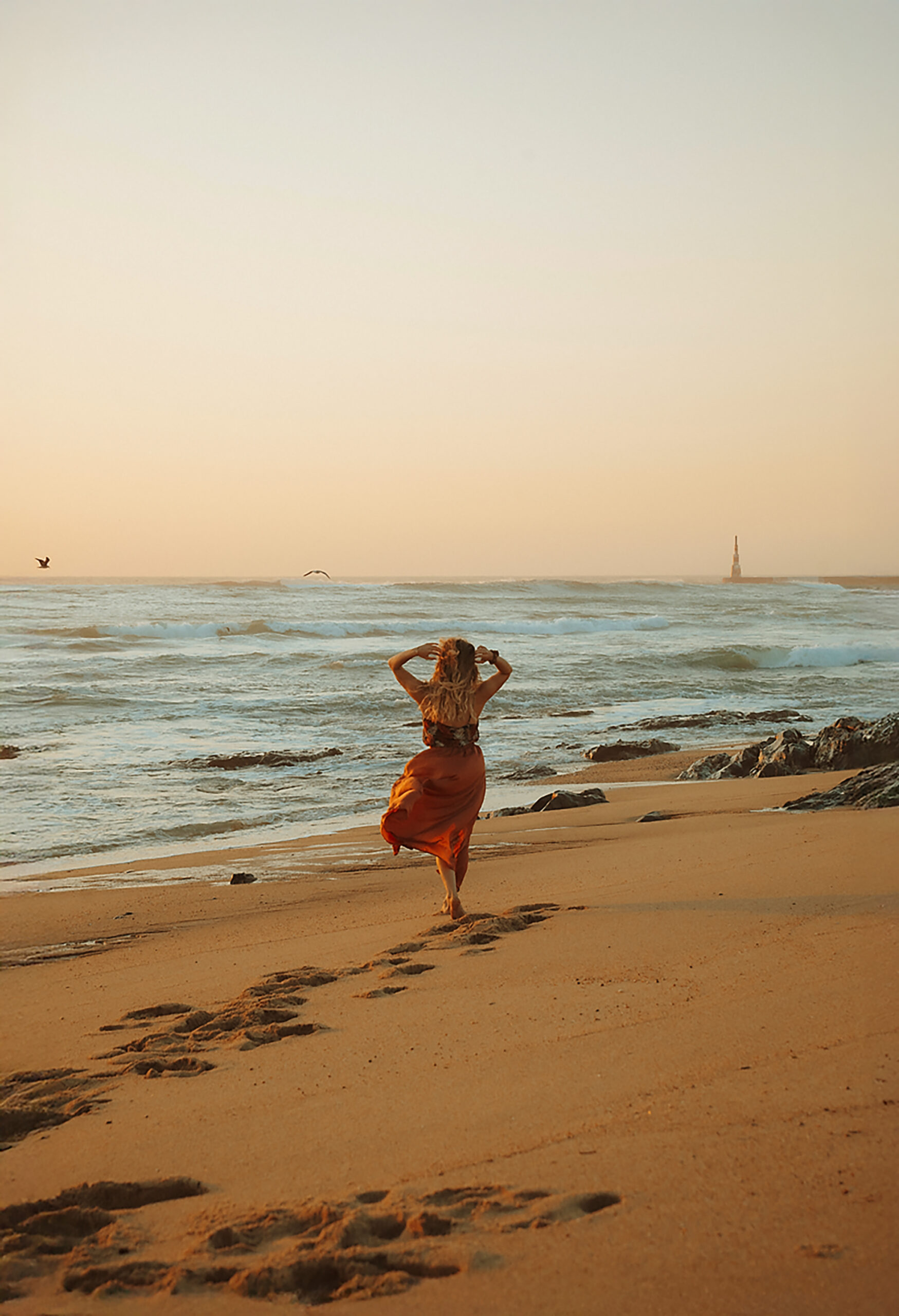 Plage portugaise Océan Atlantique - Porto