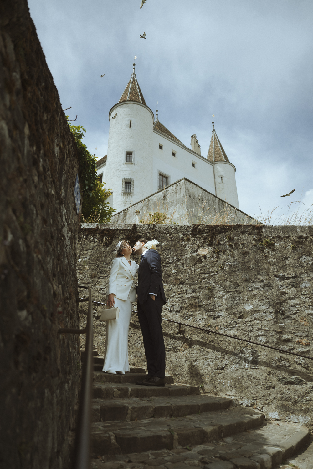 Une incroyable séance mariage civil de 30 minutes à Nyon - Anne Gerzat Photographe