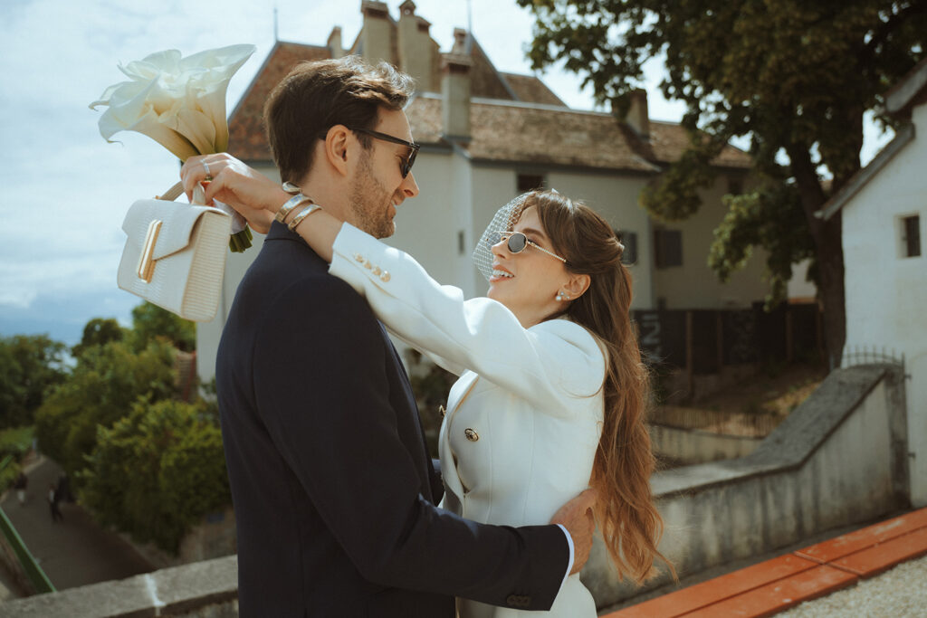 Une incroyable séance mariage civil de 30 minutes à Nyon - Anne Gerzat Photographe